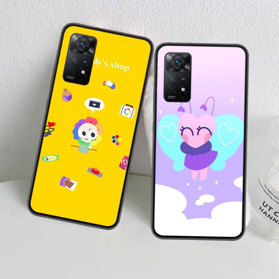 Game Dandys World Phone Case For Xiaomi Redmi Note 12 Plus 12S 11 11T Pro 5G 11E 11S 4G 10 10S 9 9S 9T 8 8T 7 Cover Shell CoqueG
