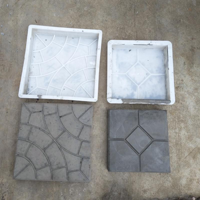 Path Maker DIY Paving Mold Cement Brick Mold Brick Concrete Stone Mould For Patio Garden Lawn Pavement Paver Driveway Walk Road