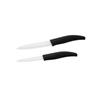 Set of 2 Knives - NIROSTA - Ceramic Blades 12.5 and 18 Cm Long
