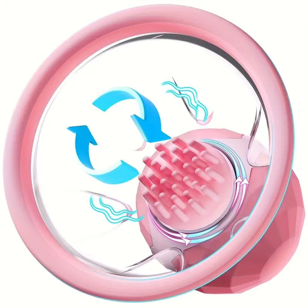 Electric Breast Massager, 10 Rotation Modes, Sucking Nipple Suckers Breast Enhancement Sucker Pump Nipple Stimulator Female Erotic Products