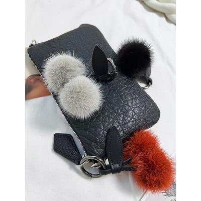 THEHEE Mink Fur Cherry Charm