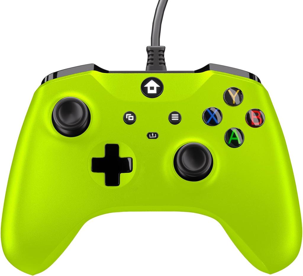 2M Wired Gaming Controller Joystick Gamepad with Dual-Vibration Compatible with PS3, Switch, Windows 11/10/8/7 PC, Laptop, TV Bo