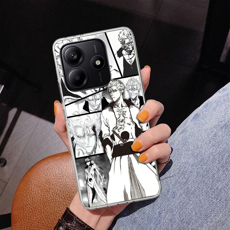 Grimmjow 6 Bleach Phone Case For Xiaomi Redmi Note 15 14 13 12S 12 11 Pro Plus 14S 11S 11E 10 10S 11T 5G Personalized Cover Redm