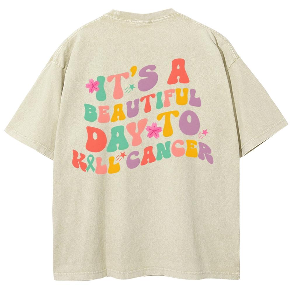 Student Season Personality Vintage T-Shirt Unisex Crew Neck Color Letter Print Women's Short Sleeve Casual Simple Top