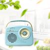 Portable AM FM Radio, Retro Radios Battery Powered & Plug-in Wall, Vintage Radio with Bluetooth, Easy To Use Large Dial for Home/Outdoor/Kitchen