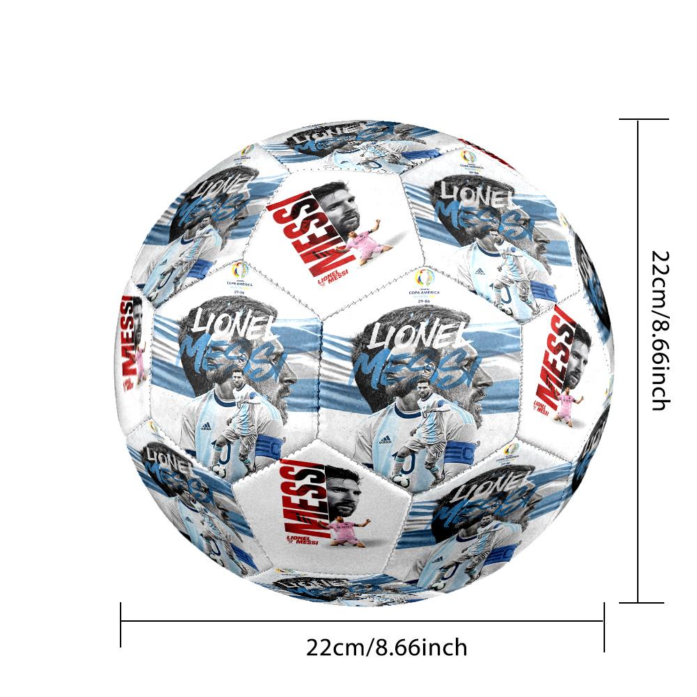 Messi 10 Number Copa America Size 5 Football Machine Sewn Indooroutdoor Training And Matches Surprise Collection Gift