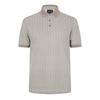 Armani Exchange Mens Monogram Short-Sleeved Polo Shirt