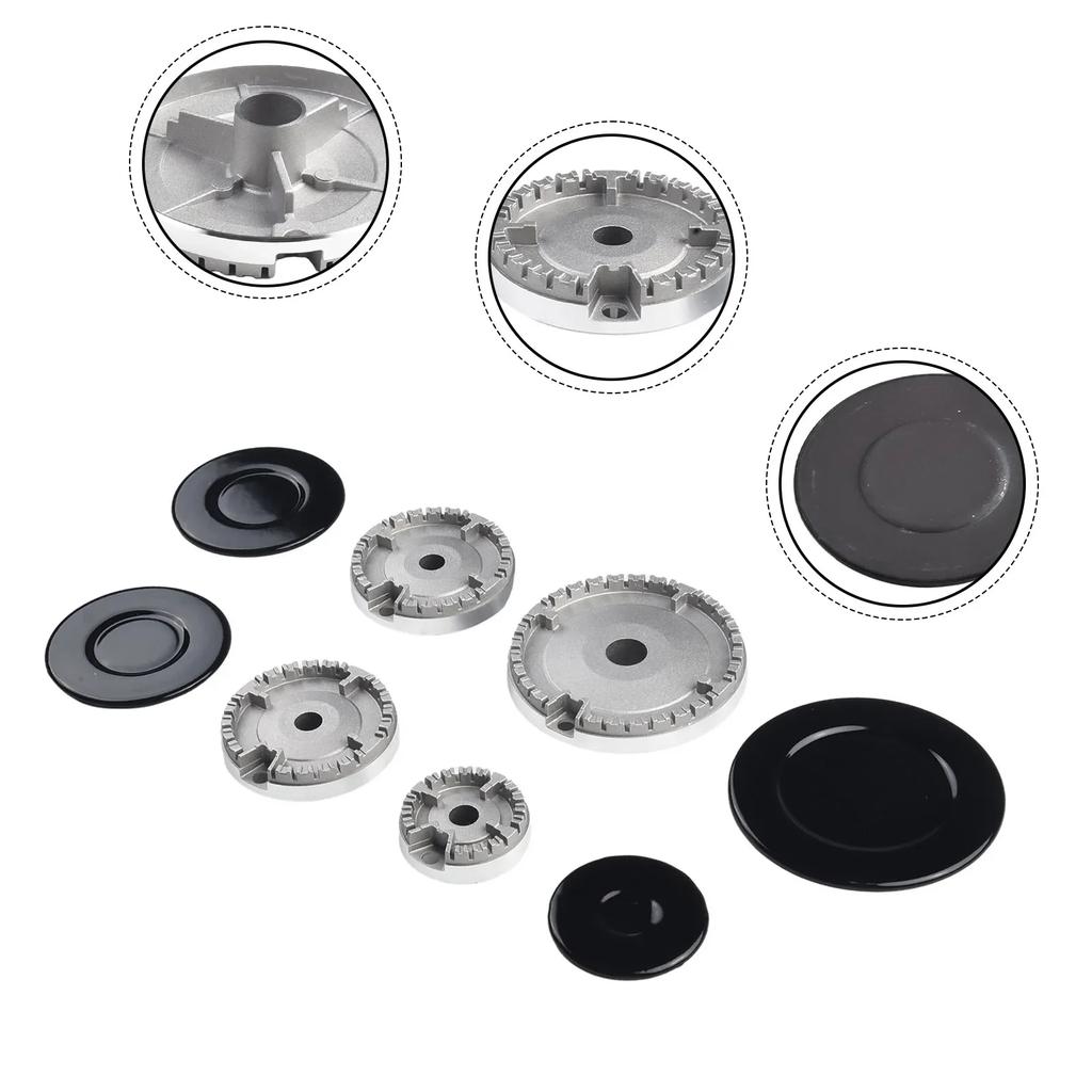 Gas Stove Accessories Gas Stove Household For Kitchen Gas Stove Head Cooker Hat Set Stove Head Concave Flat Iron