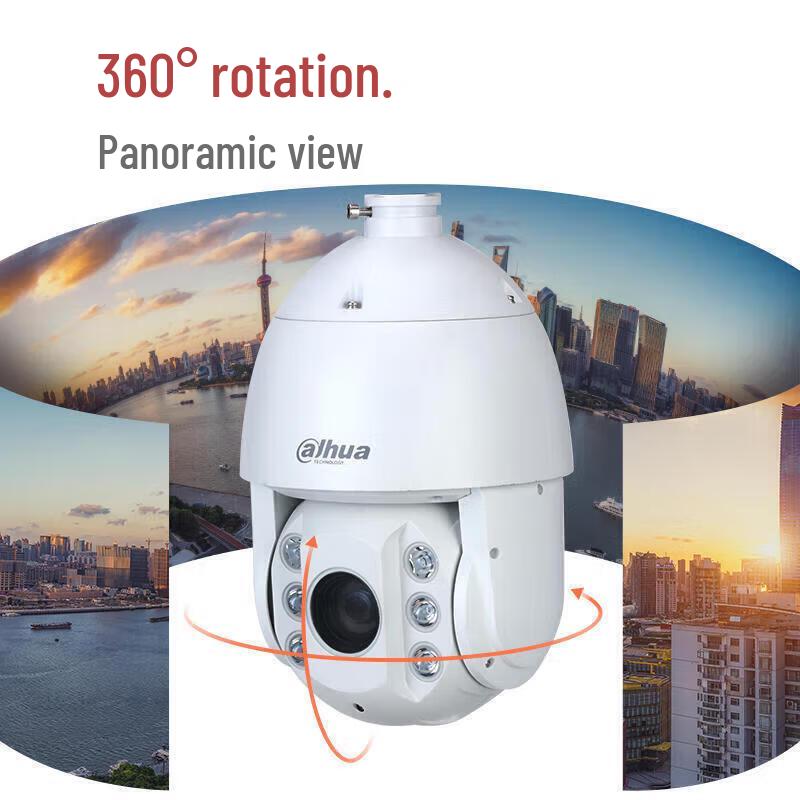 Dahua DH-SD6220 2MP 20x Optical Zoom PTZ Network Camera CN Plug (adapter Included)