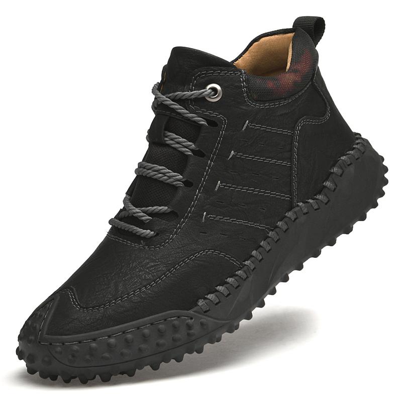 Новые нескользящие повседневные кроссовки с высоким верхом для мужчин — фото 8