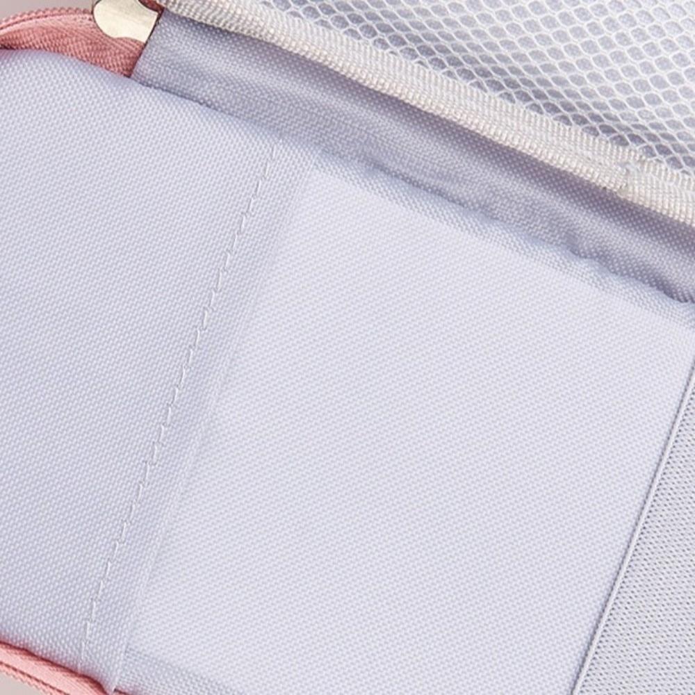 Double-layer Pen Storage Bag Simple Student Stationary Boxes Folding Pencil Case  Children