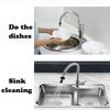 Water Saver Pressurized Faucet Head 360° Rotating Anti-Splash Sprayer  Kitchen Sink