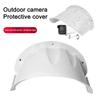 Outdoor Protective Cover for Security Cameras Rain and Dust Shield Plastic Cap for Reliable Weather Protection
