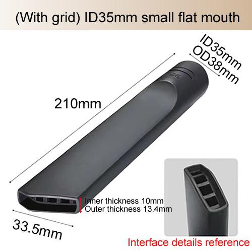Vacuum cleaner Host hose connector Connecting pipe 32 35 36 mm adapter Small flat mouth nozzle parts For Car seat Corner dust