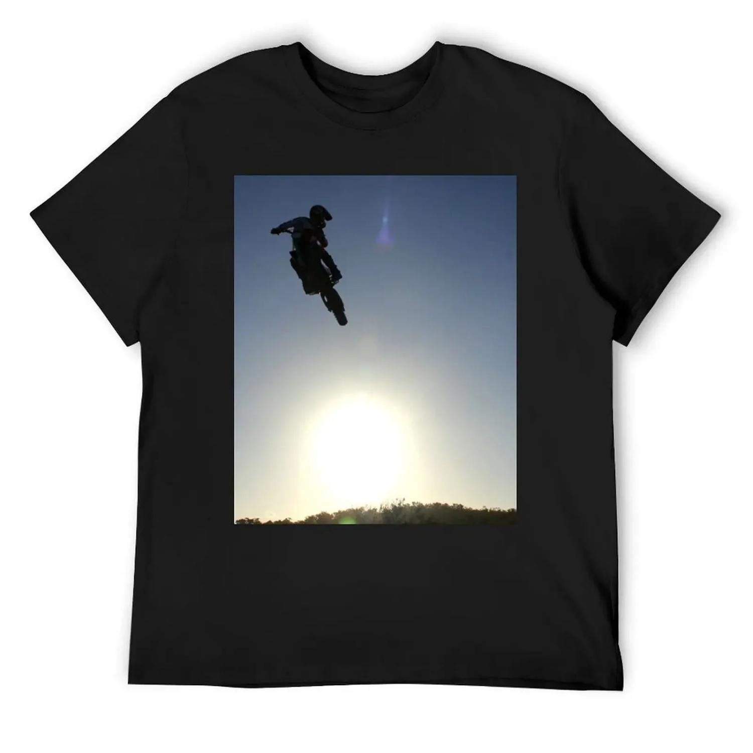 

Jumping the sun T-Shirt cute clothes basketball graphic tees man clothes anime shirt shirts men graphic XXXXXL чорний