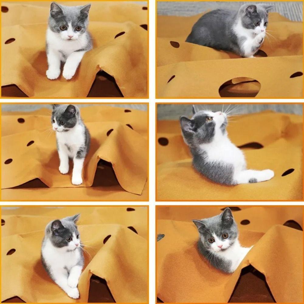 Anti-scratch Pet Toys Pad Felt Cloth Cat Scratching Pad Creative Cat Play Mat  Training Activit