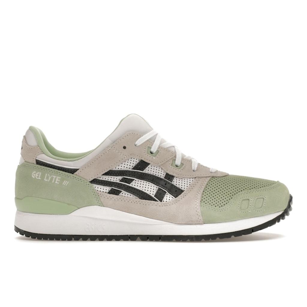 Asics Gel Lyte 3 OG Colored Toe Pack - Jade Men Sneakers Green Obsidian-Grey 1201A762-300