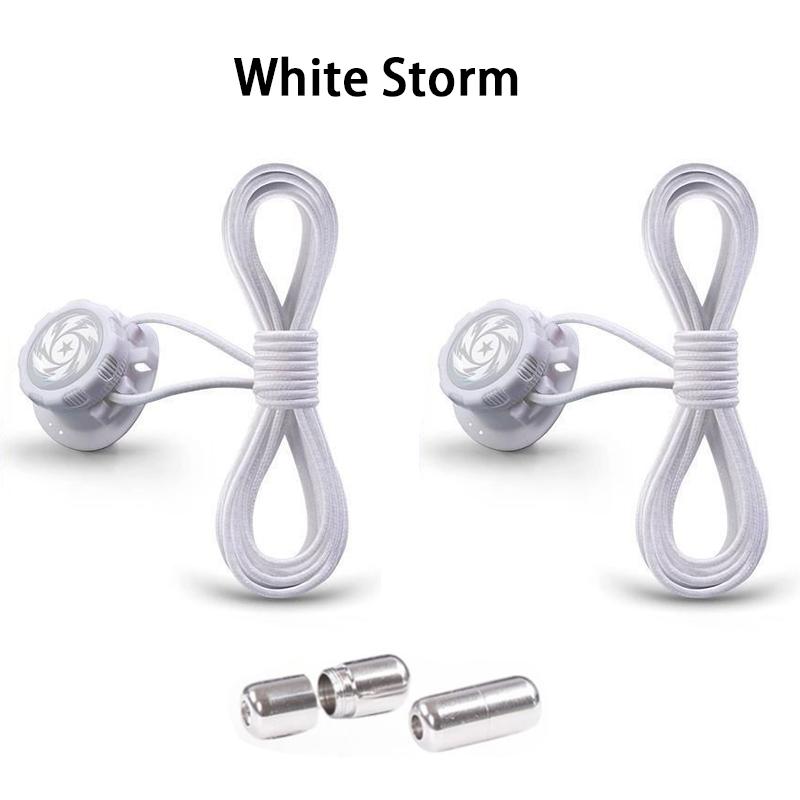 NEW Outdoor Sports Shoe Laces Easy Installation Swivel Buckle Shoelace Sneakers Thick Rope Automatic Shoelaces Shoes Accessories