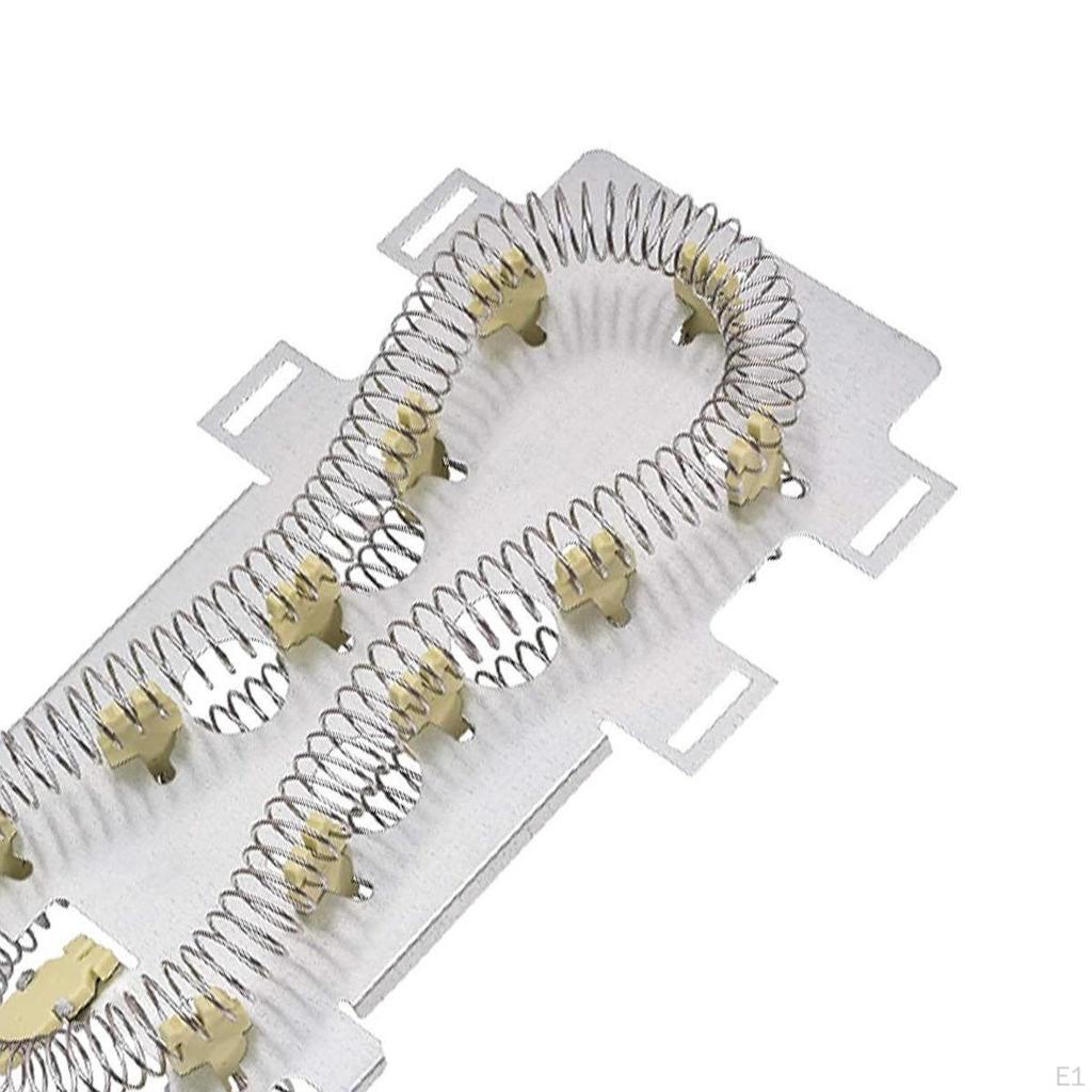 Heizkomponente für Trockner Ersatzteil Einfach zu installieren mit 2-5/16" Steckverbindern Premium