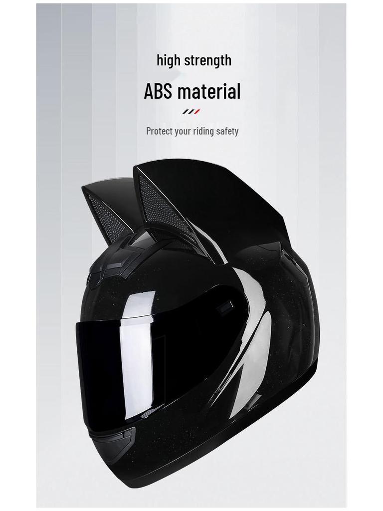 Universal Full-Face Motorcycle Helmet for Men & Women – 3C Certified, National Standard, In Stock