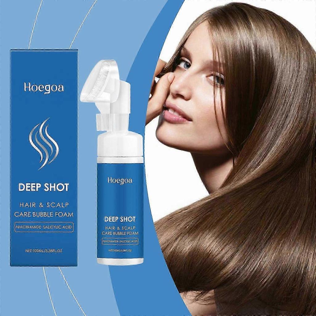 Nourishing Hair Mousse with Menthol & Arginine Strengthen, Shine & Prevent Hair Loss