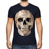 Geometric Skull Unisexs TShirt Top Gift Polygon Skull