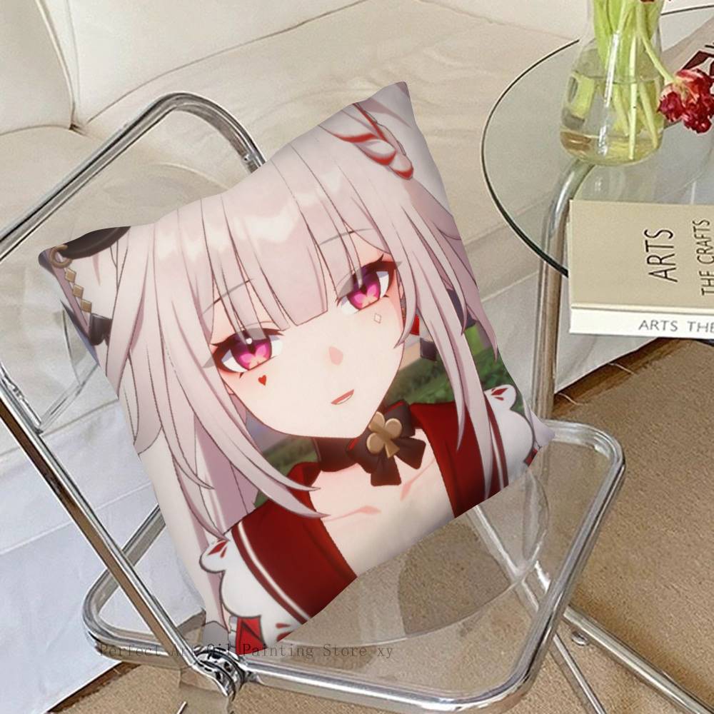 1Pc Monster Musume Pillow Case Fashion Square Pillowcase Bedroom Sofa Room Ins Decoration Leisure