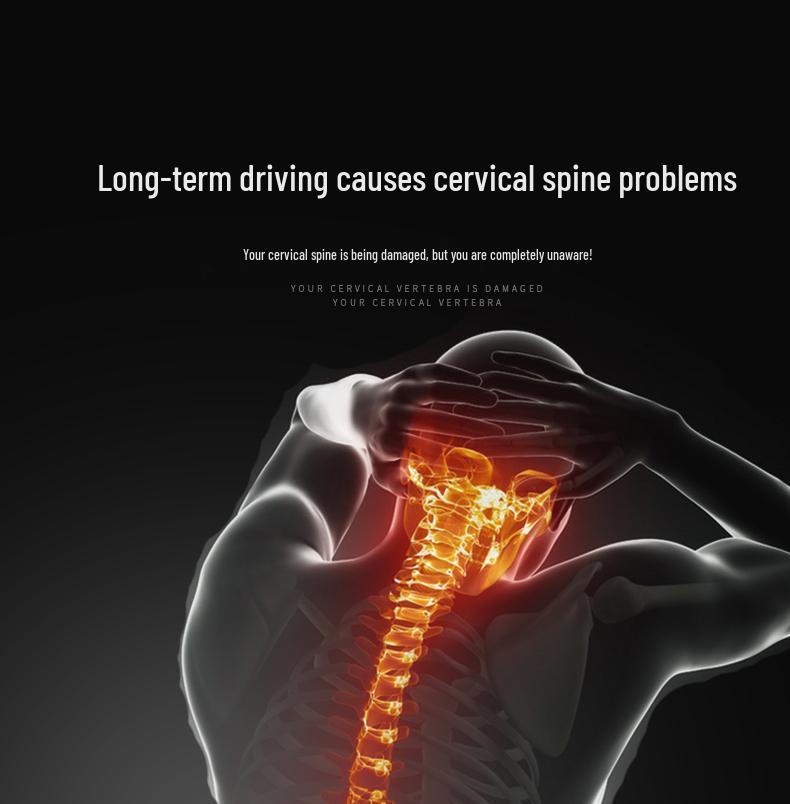 Mercedes Smart Car Headrest & Lumbar Support Cushion: Neck Protection & Hugging Pillow for Elf 1 Fortwo.