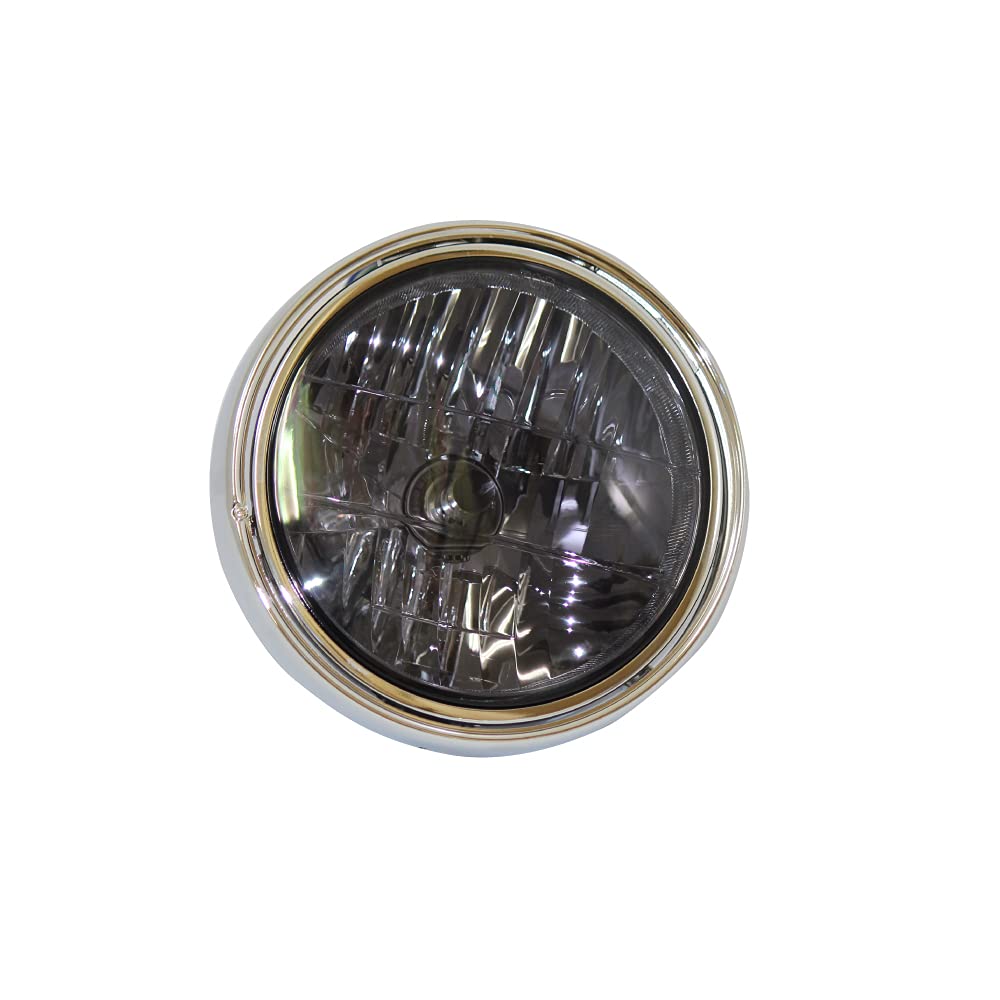 MADMAX 180 mm Multi Reflector Headlight Smoke Lens for Kawasaki Cars