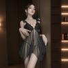 Sex Underwear Sexy Pure Desire Nightdress Lace Temptation Plus Chest Pad Irregular Free Uniform