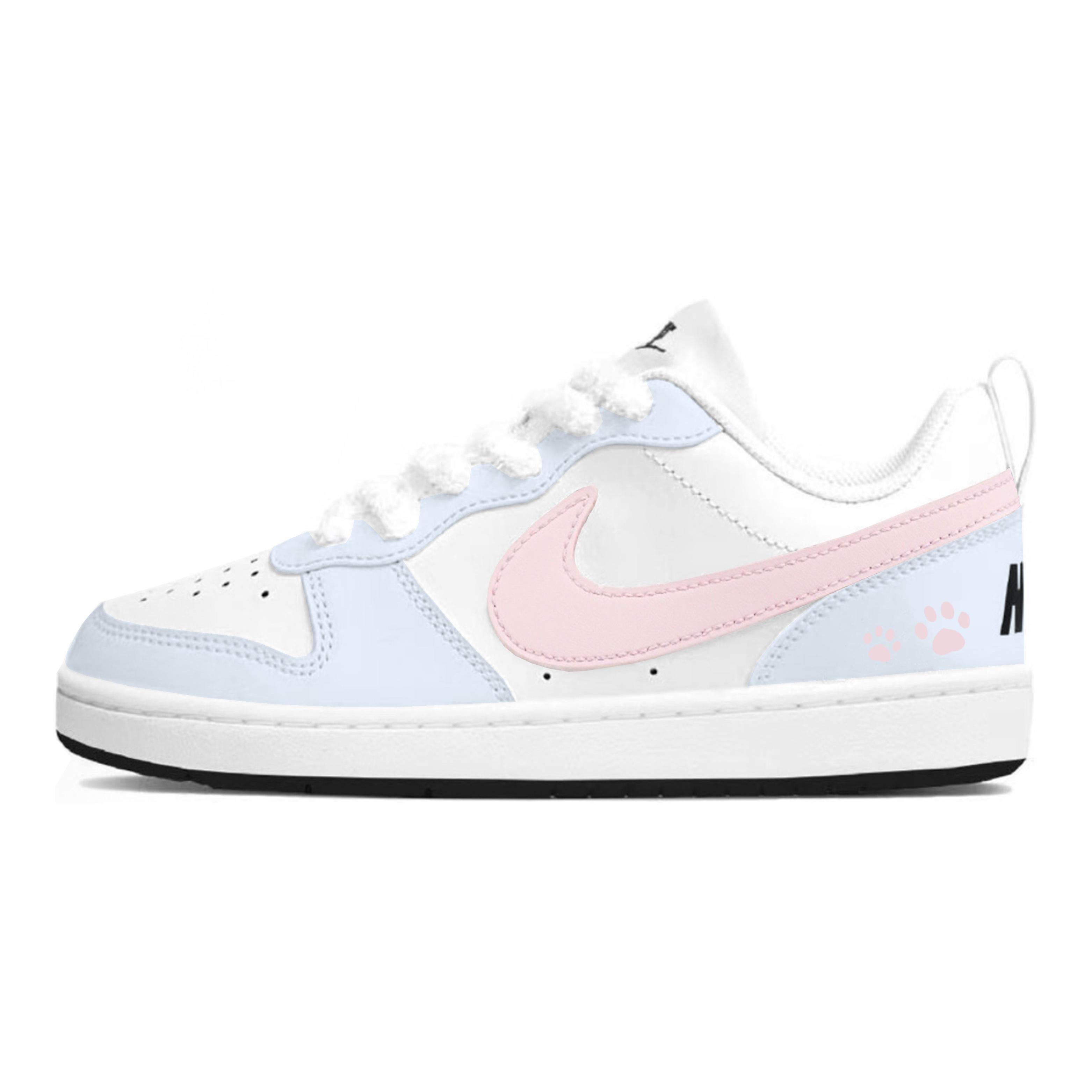 

Nike Court Borough 2 Low top Skateboard Shoes Women s Blue DV5456-104(Team49-) 36