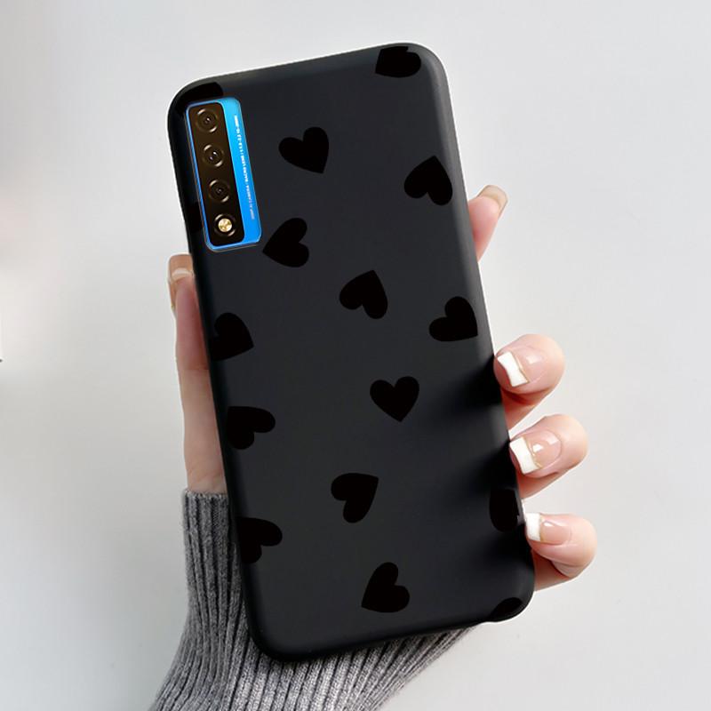 Case For TCL 20S 20L 20L+ 20 Pro 5G Luxury Cute Love Rabbit Funny Black Soft Silicone Phone Case For TCL20 20Pro 5G Back Cover