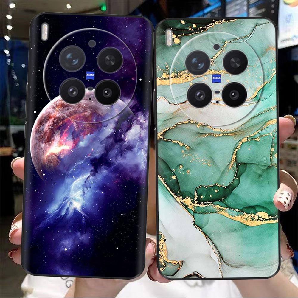 For VIVO X300 Pro Case Popular Flowers Cartoon Soft Silicone Phone Back Cover For Vivo X300 X 300 ShockProof Shell Bags Funda
