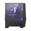 Msi Mag Forge 100M Pc Case, Mid-Tower, Usb 3.2, Black Msi | Mag Forge 100M | Black | Atx | Power Supply Included No