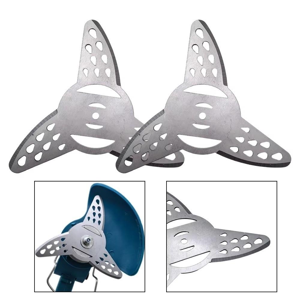 Metal Brushcutter Head Blades 5 Inches Lawnmower Parts Tool Accessories For Garden