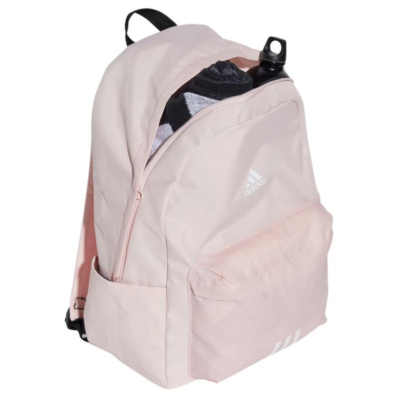 Adidas Plecak z tkaniny o splocie płóciennym z poliestru recyklowanego Regularny Damski Piaskowy Różowy Adidas JF0674