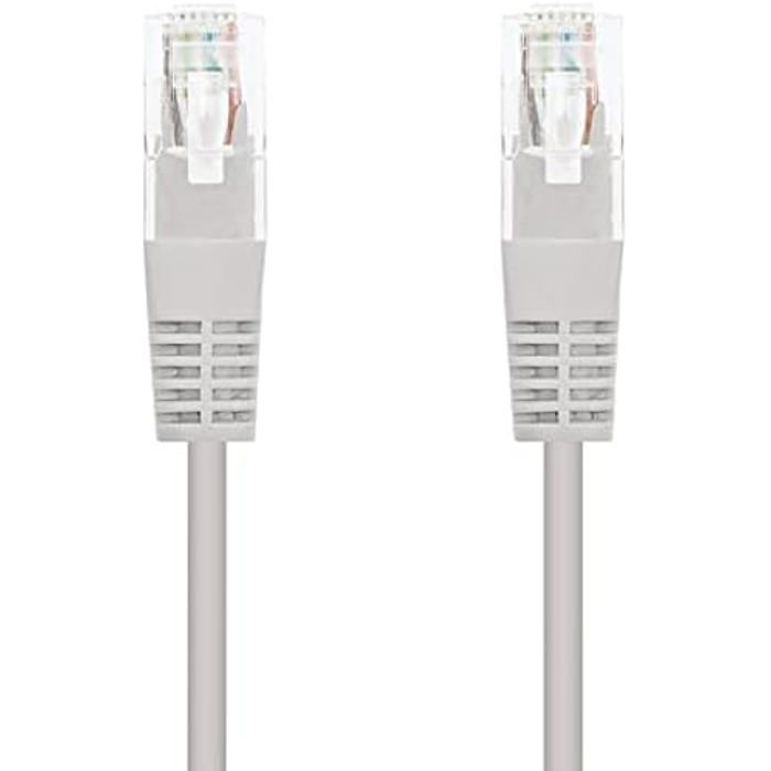 NANOCABLE 10.20.0430 - Câble Réseau RJ45 CAT.6 UTP AWG24, Gris, 30 M
