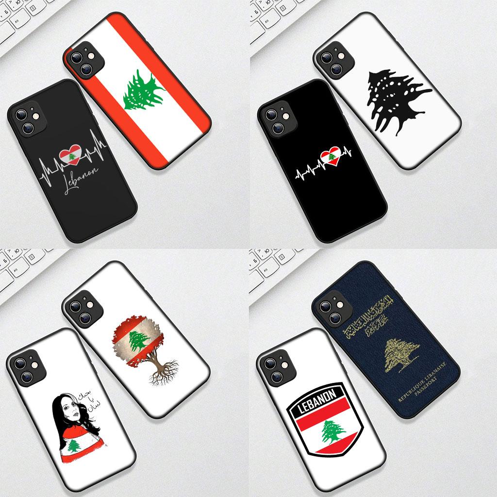 Lebanon Flag Emblems Casing Phone Cover for Xiaomi Redmi Note 12 11 10 Pro 10A 10C 12C 14C A4 Note12 5G Soft Case