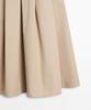 Masimodutti Box Pleated Midi Skirt