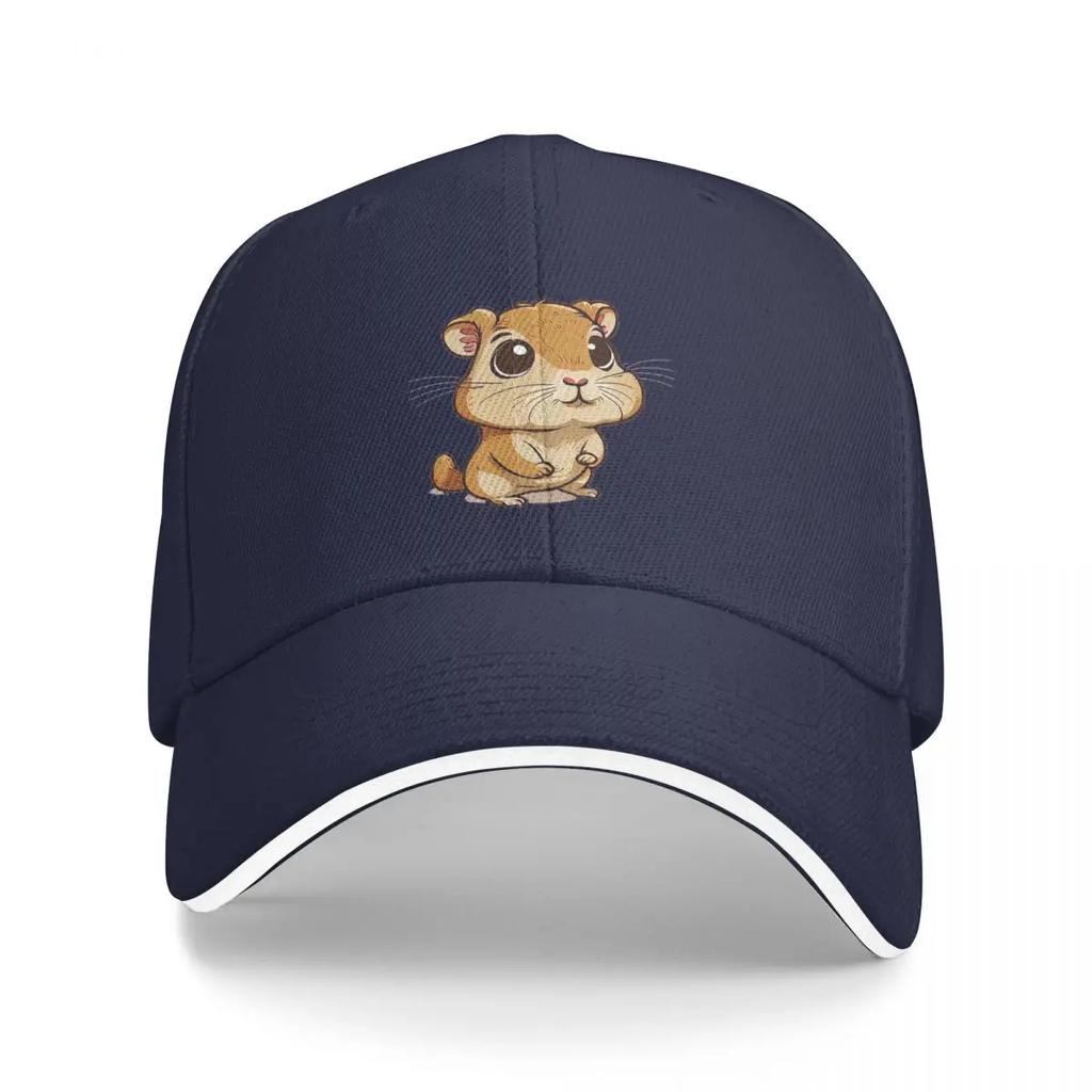 Baby Gerbil Cap Fashion Casual Baseball Caps Adjustable Hat Hip Hop Summer Unisex Baseball Hats Customizable Polychromatic