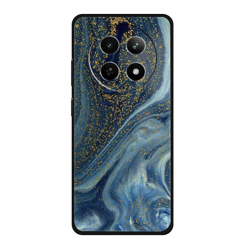 Case For Realme 13 Plus Marble TPU Soft Silicone Back Cover For Realme 13+ Cases Protective Mica Painted Colorful Bumper Capa