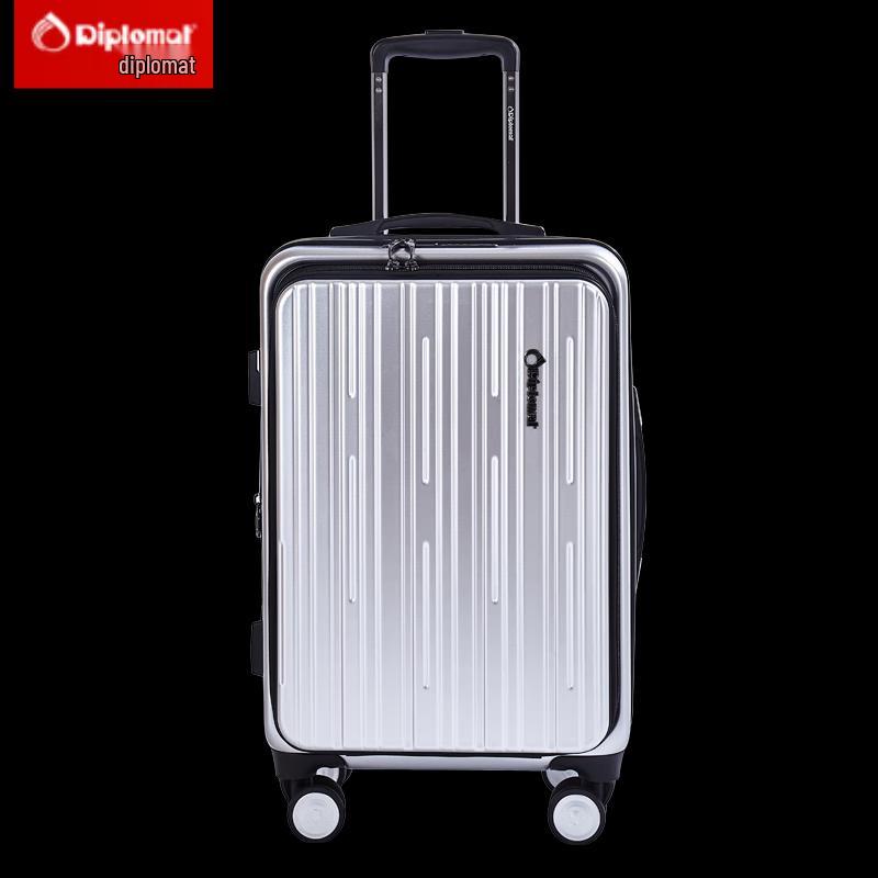 Diplomat Expandable Carry-on Spinner Luggage 20-inch