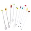 Cocktail Stirrer Drink Mixing Stick Set Acrylic Cocktail Mixer Blender Bar Supplies Swizzle Stirrer