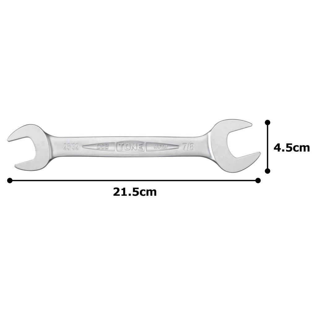Tone X Inch HPDSB-2528 Wrench, 25/32 7/8