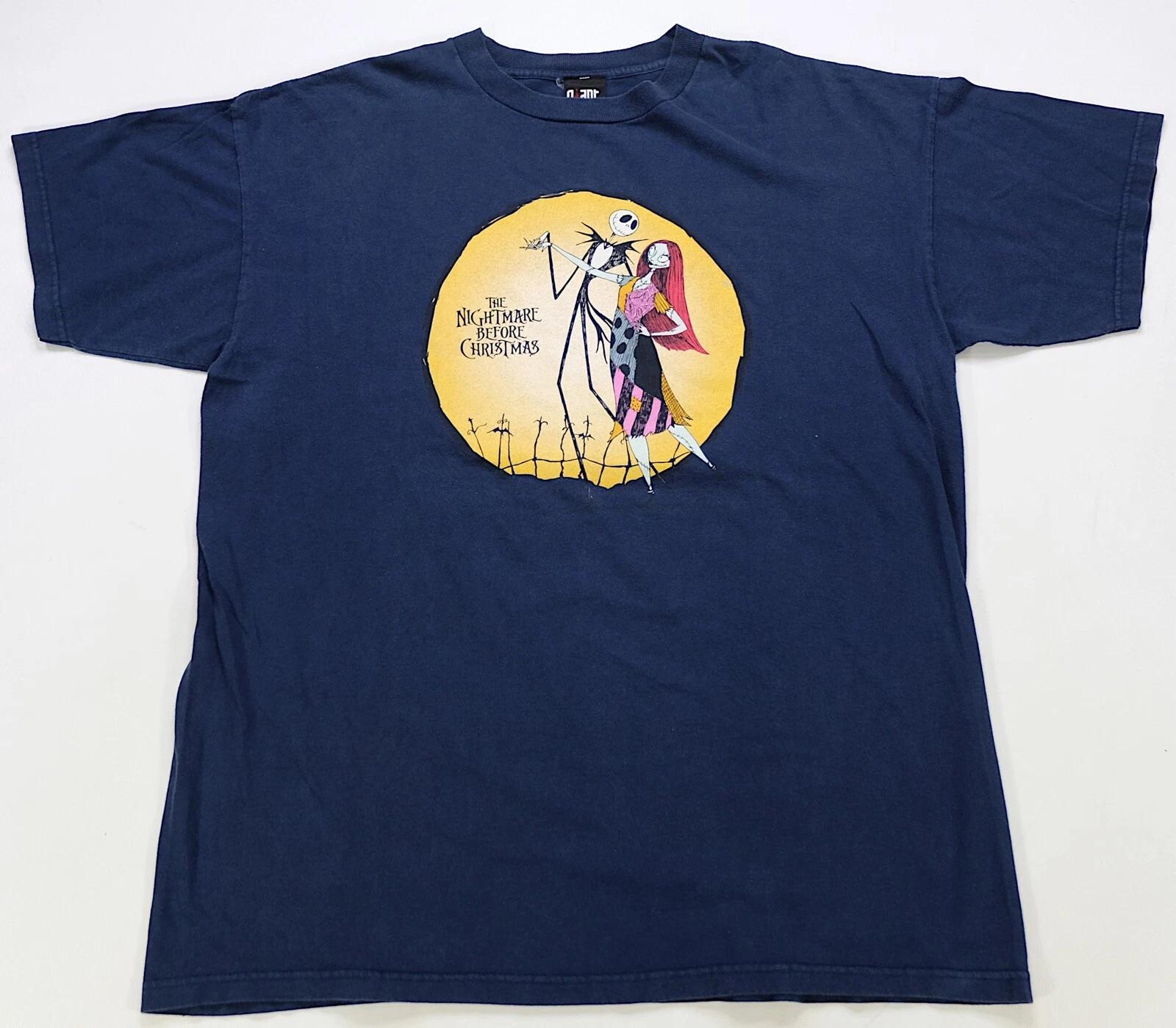 Rare Vintage GIANT The Nightmare Before Christmas Film Promo T Shirt 90s OSFA 2XL