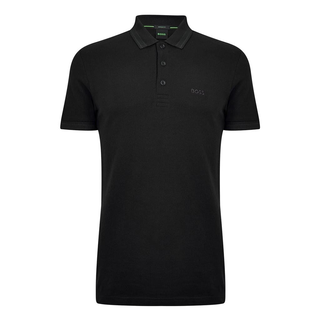 Boss Mens Paddy Contrast Tipped Polo Shirt