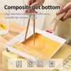 Nonstick Tamagoyaki Egg Frying Pan Japanese Omelette Pan Non-Stick Coating Pancake Egg Pan Steak Pan Breakfast Kitchen Cookware