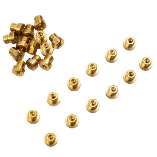 25x Main Jet 55-115 M6 For Dellorto&Mikuni Carburetors 6mm Main Jet Set Part