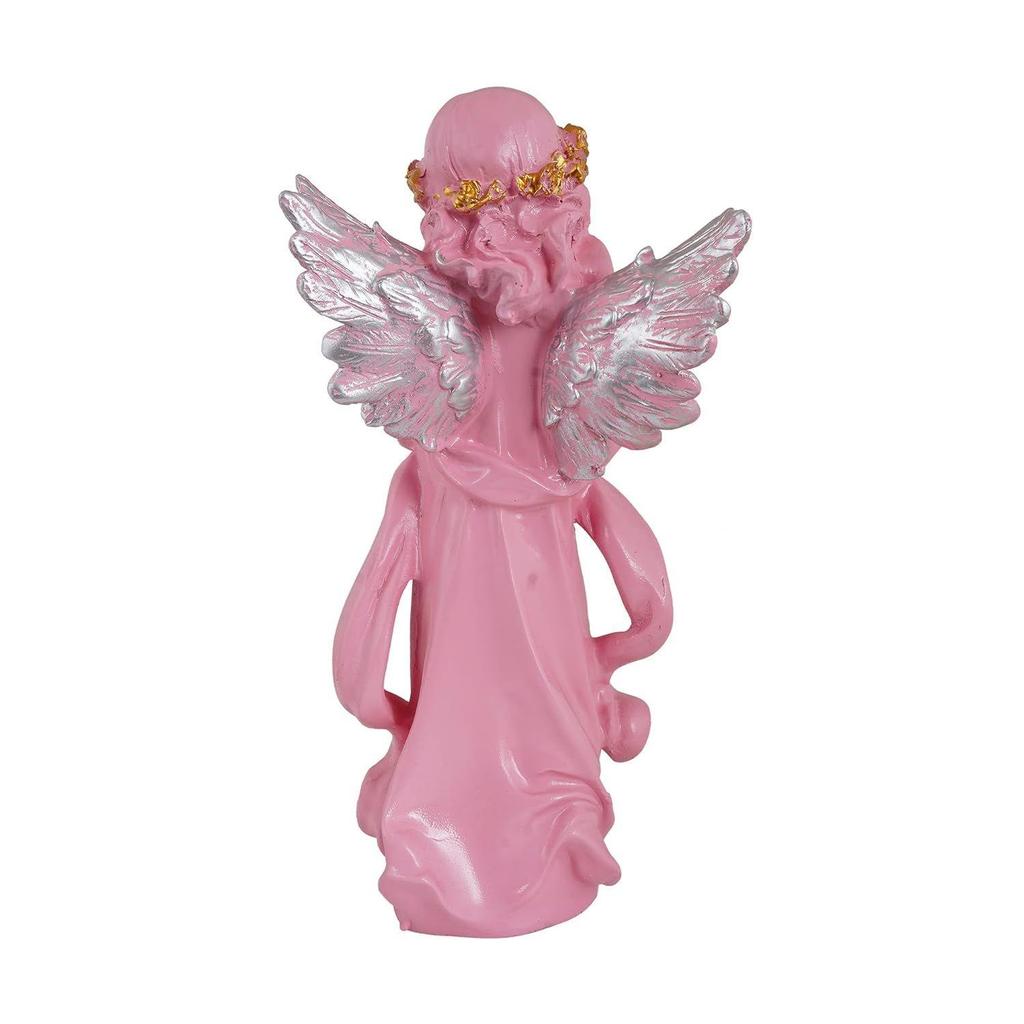 Angel Girl Showpiece for Home Decor Showpiece | Winged Girl Statue for Home Decor Item | Fairy Girl Statue for Home Shelves Decor Showpiece