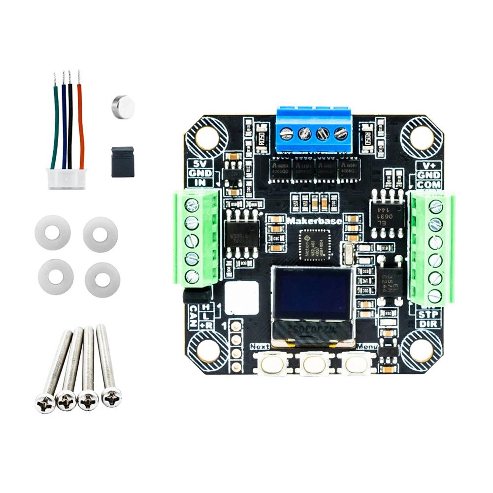 ERVO42D Closed-Loop Stepper Motor Driver For NEMA17, Supporting GenL FOC CNC/3D Printers - Quiet And High-Efficiency